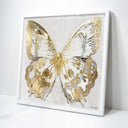 Butterfly Paper Sculpture Gold II | Hand Embellished & Sculptural Gold Leaf Art