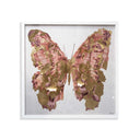 Butterfly Paper Sculpture Gold III | Hand Embellished & Sculptural Gold Leaf Art