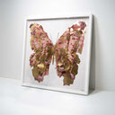 Butterfly Paper Sculpture Gold III | Hand Embellished & Sculptural Gold Leaf Art
