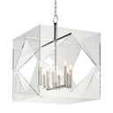 Polished Nickel Travis Chandelier 24" by Hudson Valley