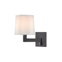 Old Bronze Fairport Wall Sconce 7.5" by Hudson Valley