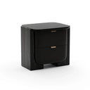 Overlap Small Nightstand Dark