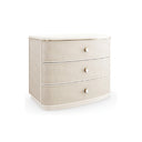 Lyon Nightstand - 22" - Brushed Gold Metal by Caracole