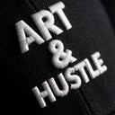 🖤 Art and Hustle Snapback Cap – Black