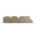 Sasso Sectional - 5-Piece L-Shape - Oatmeal by Caracole, view 4
