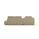 Sasso Sectional - 2-Piece Sofa - Oatmeal by Caracole, view 3
