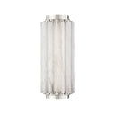 Polished Nickel Hillside Wall Sconce 6" x 13.5" by Hudson Valley
