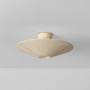 Gold Leaf Salisbury Mills Semi Flush 20.5" by Hudson Valley, view 2