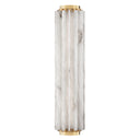 Aged Brass Hillside Wall Sconce 6" x 24.5" by Hudson Valley