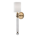 Aged Brass Gordon Wall Sconce 5" by Hudson Valley