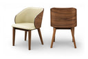 Glenwood Vegan Leather Upholstered Dining Chair - Cream