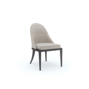 Natural Choice Side Dining Chair - Dark Chocolate, Fabric 21018-35CC-P by Caracole