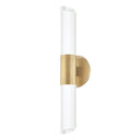 Aged Brass Rowe Wall Sconce 5.5" by Hudson Valley