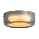 Aged Brass Eldred Flush Mount 15" by Hudson Valley