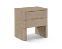 Caswell 24" Oak Veneer And Solid Wood Nightstand - Natural