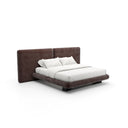Overlap Uph 2 Pnl Kg Bed Dk Taupe
