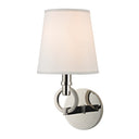 Polished Nickel Malibu Wall Sconce 6.5" by Hudson Valley