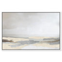 Interstellar Sands I - With Impasto and Silver Leaf