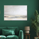 Interstellar Sands I - With Impasto and Silver Leaf