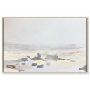 Interstellar Sands II - With Impasto and Silver Leaf