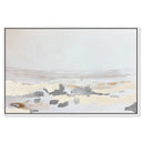 Interstellar Sands II - With Impasto and Silver Leaf