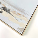 Interstellar Sands II - With Impasto and Silver Leaf