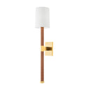 Aged Brass Minnetonka Wall Sconce 6" by Hudson Valley