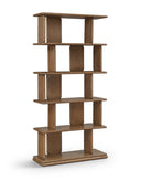 Nexa Solid Wood Bookcase / Shelving - Brown