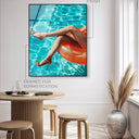 Glistening Pool Legs