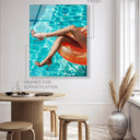 Glistening Pool Legs