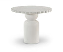 Petalia 36" Concrete Indoor / Outdoor Dining Table - Cream