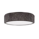 Old Bronze Crispin Flush Mount 13.5" by Hudson Valley