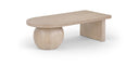 Solum Ash Wood And Oak Veneer Coffee Table - Natural