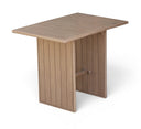 Solace 36" Acacia Wood Outdoor Patio Bar Height Table - Natural