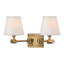 Aged Brass Hillsdale Wall Sconce 18" by Hudson Valley