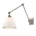Polished Nickel Hillsdale Wall Sconce 10" by Hudson Valley