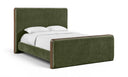 Dalton Fabric Upholstered Bed - Green