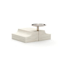 Overlap Rectangle Wedge Base Light