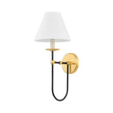 Aged Brass Demarest Wall Sconce 7.75" by Hudson Valley