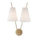 Aged Brass Campagna Wall Sconce 14" by Hudson Valley