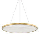 Aged Brass Eastport Chandelier 36" by Hudson Valley