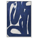 Blue 4 1 - With Impasto Paint Texture