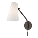 Old Bronze Patten Wall Sconce 5.75" by Hudson Valley