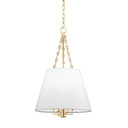 Aged Brass Burdett Pendant 15" by Hudson Valley