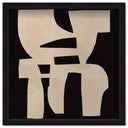 Monochrome Puzzle - Sculptural 3D Wall Decor by Oliver Gal, view 8