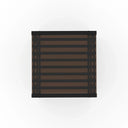 Pinstripe Dark End Table