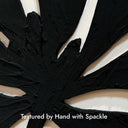 Fronds of Nightfall III - Sculptural 3D Wall Decor