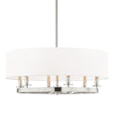 Polished Nickel Durham Chandelier 30.75" by Hudson Valley