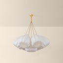 Vintage Gold Leaf Livonia Chandelier 40" by Hudson Valley, view 7