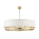 Aged Brass Durham Chandelier 42" by Hudson Valley